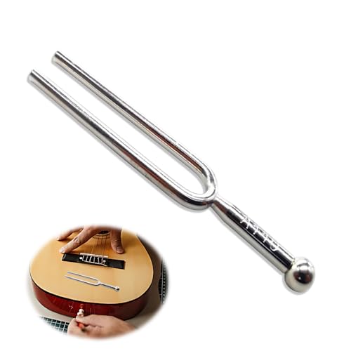 Stimmgabel, Stimmgabel Standard A 440 Hz, Violin Gitarren Stimmgerät, 13x2cm Silber Stimmgabel, für Musical Standar Instrumente Violine Gitarren Tuner Geräte Stimmgabel, Stimmgabel Standard A 440 Hz, Violin Gitarren Stimmgerät, 13x2cm Silber Stimmgabel, für Musical Standar Instrumente Violine Gitarren Tuner Geräte von KkvoGmle