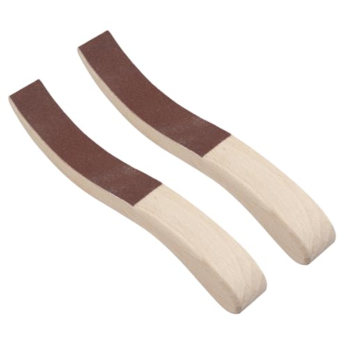 2 Stück Klavierhammer, Ellenbogen-Schleifpapier, Feilen, Schleifblöcke, Klavier-Stick-Pad, Polier-Wartungswerkzeug, Klavierteile von Klaisy