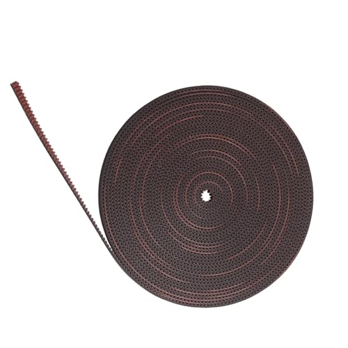 3KC 6RF rutschfester offener Zahnriemen 6 mm Breite Synchronriemen mit verstärkten Canvas-Zähnen für 3D-Drucker-Zubehör von Klaisy