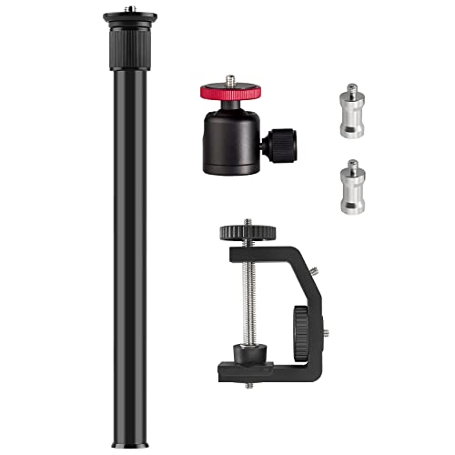 Fotografie-Desktop-Stativ, Lichtständer, Schreibtisch-Lichtstab-Halterung, abnehmbarer Kugelkopf mit 1/4-Zoll-Schraube für LED-Video-Licht Fotografie-Desktop-Stativ, Lichtständer, Schreibtisch-Lichtstab-Halterung, abnehmbarer Kugelkopf mit 1/4-Zoll-Schraube für LED-Video-Licht von Klaisy
