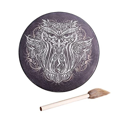Handgefertigte sibirische schamanische Trommeln Spirit Music Drums mit Drumstick Bassdrum für Musikreflexion u von Klaisy