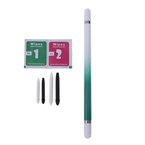 Kapazitiver Faser-Stift mit hoher Empfindlichkeit, Doppelspitze für alle Tablets und Handys von Klaisy