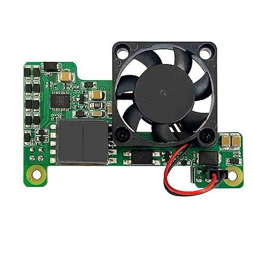 Klaisy Erweiterungsplatine für 4B/3B + POE Power Over Ethernet Erweiterungsplatine Kühlmodul Onboard-Lüfter Standard Klaisy Erweiterungsplatine für 4B/3B + POE Power Over Ethernet Erweiterungsplatine Kühlmodul Onboard-Lüfter Standard von Klaisy