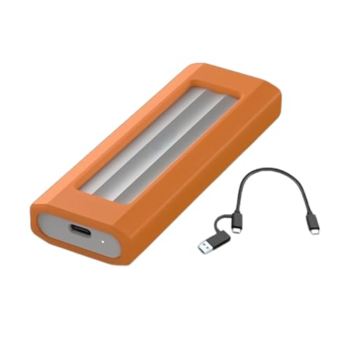 Klaisy Fast Speed NVMe SATA-Gehäuse, USB 3.1, Aluminiumlegierung, tragbarer externer Speicheradapter, 10 Gbit/s Klaisy Fast Speed NVMe SATA-Gehäuse, USB 3.1, Aluminiumlegierung, tragbarer externer Speicheradapter, 10 Gbit/s von Klaisy