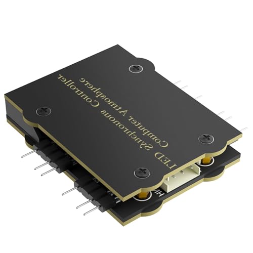 Klaisy LED Light Control Hubs 4port 5V 3Pin Argb Fan LED Controller Für Gamer 5V 3Pin Argb Splitter Gaming PC Zubehör von Klaisy