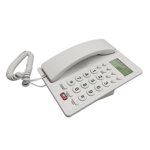 Klaisy Telefon Professionelles Büro-Schreibtischtelefon mit Festnetz, mit Anrufanzeige, für Hotels und Unternehmen von Klaisy