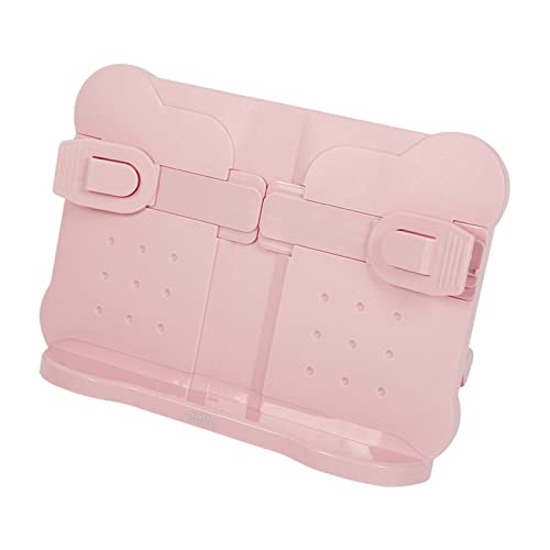 Klaisy Verstellbarer Buchständer, multifunktional, zum Lesen, Dokument, Buchstütze, Tablet-Pad, Halterung, feste Clips Klaisy Verstellbarer Buchständer, multifunktional, zum Lesen, Dokument, Buchstütze, Tablet-Pad, Halterung, feste Clips von Klaisy