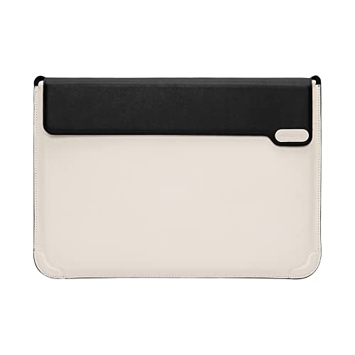 Laptop-Hülle für Hülle, feines PU-Leder, Tasche für 16,1 Zoll Notebook, kompaktes Design mit unsichtbarem Ständer, kompatibel von Klaisy