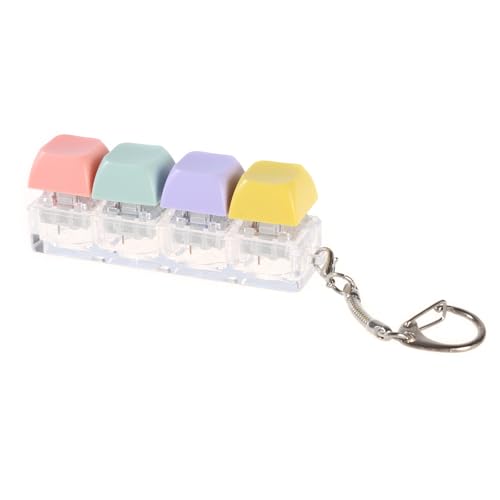 Mechanischer Tastaturschalter-Tester zur Identifizierung von Tastendruck, Schlüsselanhänger-Spielzeug für 4-Tasten-9-Tasten-Typ Mechanischer Tastaturschalter-Tester zur Identifizierung von Tastendruck, Schlüsselanhänger-Spielzeug für 4-Tasten-9-Tasten-Typ von Klaisy
