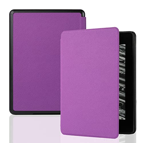 Schutzhülle für Smart For Case, PU-Leder, mit automatischer Wake-/Sleep-Funktion für Paperwhite 11. Generation 2021/5 Signa von Klaisy