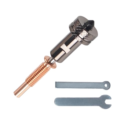 Verbesserte Hotend-Düse für 3D-Drucker, Standard-Flow-Düsen, gehärteter Stahl, 3D-Druckerteile, hohe Temperaturbeständigkeit von Klaisy