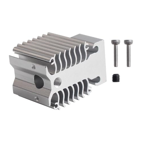 Verbesserter Aluminium-Kühlblock für 3D-Drucker-Kühlkörper für verbesserte Wärmeableitung von Klaisy