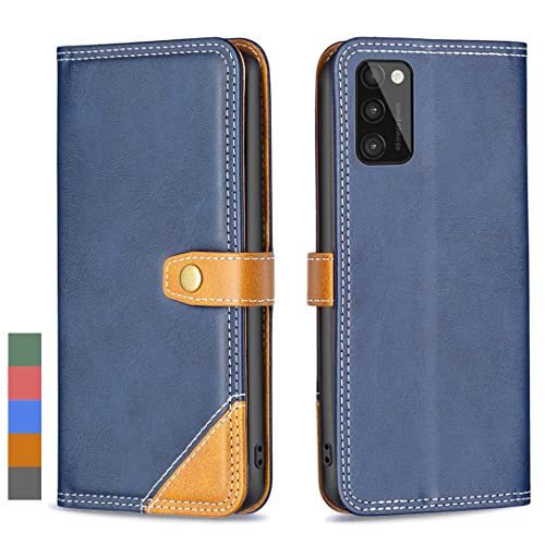 Klapber Handyhülle für Samsung Galaxy A41 Leder Tasche für Galaxy A41 Klapphülle Beutel mit Kartenfach Stehen Schutz Case weiche Silikon Hüllen für Samsung A41, Blau Klapber Handyhülle für Samsung Galaxy A41 Leder Tasche für Galaxy A41 Klapphülle Beutel mit Kartenfach Stehen Schutz Case weiche Silikon Hüllen für Samsung A41, Blau von Klapber