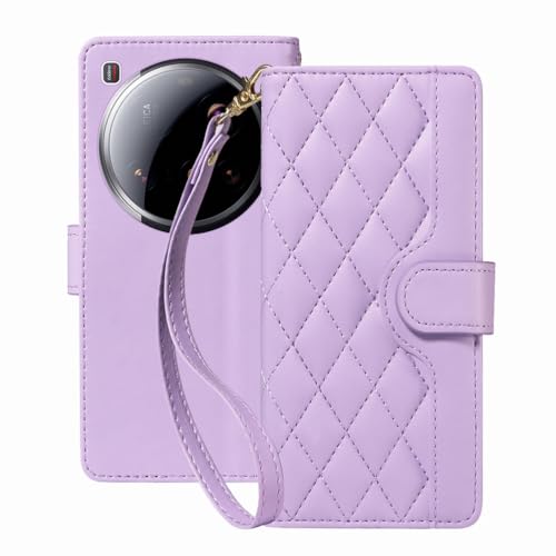 Klapber Handyhülle für Xiaomi 15 Ultra Leder Tasche Klapphülle Case Beutel mit Foto-Steckplatz Kartenfach Stehen Schutz Silikon Hüllen für Xiaomi 15 Ultra, Lila Klapber Handyhülle für Xiaomi 15 Ultra Leder Tasche Klapphülle Case Beutel mit Foto-Steckplatz Kartenfach Stehen Schutz Silikon Hüllen für Xiaomi 15 Ultra, Lila von Klapber