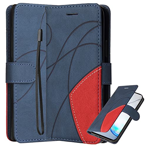 Klapber Handyhülle für Xiaomi Redmi Note 10 Pro Hülle Leder, Redmi Note 10 Pro Handytasche Klapphülle Beutel mit Kartenfach & Stehen Silikon Schutz Handy Hüllen für Redmi Note 10 Pro, Blau Klapber Handyhülle für Xiaomi Redmi Note 10 Pro Hülle Leder, Redmi Note 10 Pro Handytasche Klapphülle Beutel mit Kartenfach & Stehen Silikon Schutz Handy Hüllen für Redmi Note 10 Pro, Blau von Klapber