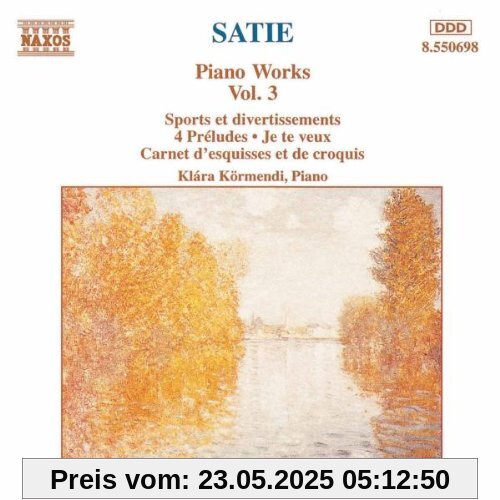 Klavierwerke Vol. 3 von Klára Körmendi