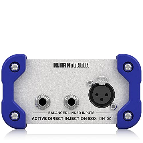 Klark Teknik DN100 V2 Aktive DI-Box mit erweitertem Dynamikbereich Klark Teknik DN100 V2 Aktive DI-Box mit erweitertem Dynamikbereich von Klark Teknik