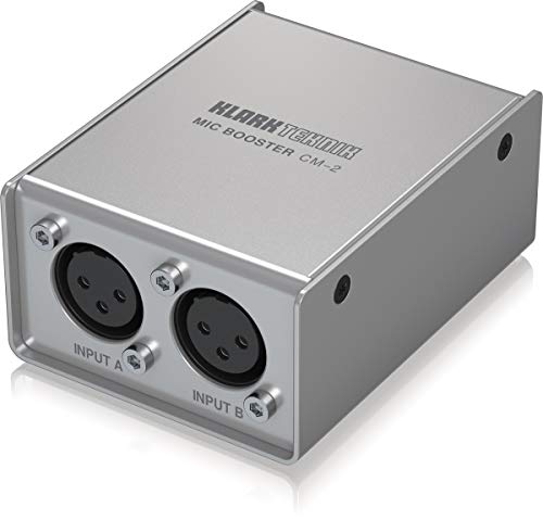 Klark Teknik MIC BOOSTER CM-2 Dynamischer 2-Kanal-Mikrofonverstärker mit hochwertigen Vorverstärkern Klark Teknik MIC BOOSTER CM-2 Dynamischer 2-Kanal-Mikrofonverstärker mit hochwertigen Vorverstärkern von Klark Teknik