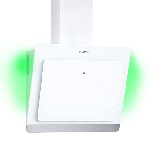 Klarstein Aurora Dunstabzugshaube, Dunstabzugshaube mit Filter, Dunstabzug mit 563m³/h Luftstrom, Kopffreie Küchendunstabzugshauben, Abzugshaube mit Wi-Fi, LED Lichter, Dunstabzugshaube 60cm Umluft Klarstein Aurora Dunstabzugshaube, Dunstabzugshaube mit Filter, Dunstabzug mit 563m³/h Luftstrom, Kopffreie Küchendunstabzugshauben, Abzugshaube mit Wi-Fi, LED Lichter, Dunstabzugshaube 60cm Umluft von Klarstein