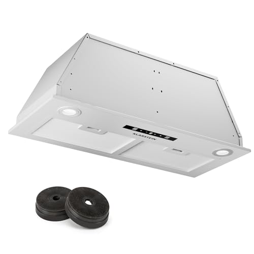 Klarstein Dunstabzugshaube 72cm, Abluft/Umluft-Dunstabzugshaube mit Filter, LED-Beleuchtung, Timer & Touch-Bedienfeld, Leise Einbau-Abzugshaube mit 439 m³/h Luftstrom, Edelstahl-Dunstabzug Klarstein Dunstabzugshaube 72cm, Abluft/Umluft-Dunstabzugshaube mit Filter, LED-Beleuchtung, Timer & Touch-Bedienfeld, Leise Einbau-Abzugshaube mit 439 m³/h Luftstrom, Edelstahl-Dunstabzug von Klarstein
