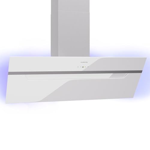 Klarstein BigBite 90 Dunstabzugshaube - 90 cm Kopffreihaube, WLAN & Touch-Steuerung, 305 m³/h, A++ Energieeffizienz, LED Beleuchtung, Umluft & Abluft, Schwarz Klarstein BigBite 90 Dunstabzugshaube - 90 cm Kopffreihaube, WLAN & Touch-Steuerung, 305 m³/h, A++ Energieeffizienz, LED Beleuchtung, Umluft & Abluft, Schwarz von Klarstein