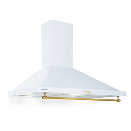 Klarstein Dunstabzugshaube 90cm, Abluft-Dunstabzugshaube mit RGB-LEDs, Leistungsstarke Abzugshaube Leise, 591,5 m³/h Luftstrom, Wandhaube mit Aluminium-Fettfilter & 3 Leistungsstufen, Dunstabzug 90 cm Klarstein Dunstabzugshaube 90cm, Abluft-Dunstabzugshaube mit RGB-LEDs, Leistungsstarke Abzugshaube Leise, 591,5 m³/h Luftstrom, Wandhaube mit Aluminium-Fettfilter & 3 Leistungsstufen, Dunstabzug 90 cm von Klarstein