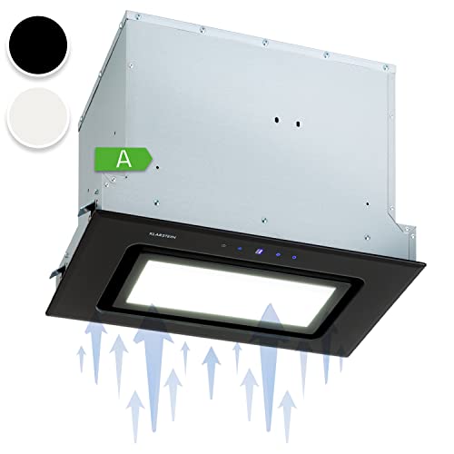 Klarstein Dunstabzugshaube Unterbau, Einbau-Dunstabzugshaube Flach mit Spülmaschinenfestem Aluminium-Fettfilter, 506m³/h Luftstrom, LEDs, Abzugshaube aus Stahl, Dunstabzugshaube ohne Abluftrohr Klarstein Dunstabzugshaube Unterbau, Einbau-Dunstabzugshaube Flach mit Spülmaschinenfestem Aluminium-Fettfilter, 506m³/h Luftstrom, LEDs, Abzugshaube aus Stahl, Dunstabzugshaube ohne Abluftrohr von Klarstein