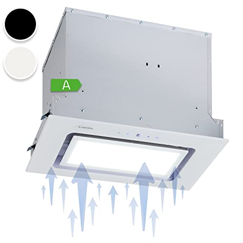 Klarstein Dunstabzugshaube Unterbau, Einbau-Dunstabzugshaube Flach mit Spülmaschinenfestem Aluminium-Fettfilter, 506m³/h Luftstrom, LEDs, Abzugshaube aus Stahl, Dunstabzugshaube ohne Abluftrohr Klarstein Dunstabzugshaube Unterbau, Einbau-Dunstabzugshaube Flach mit Spülmaschinenfestem Aluminium-Fettfilter, 506m³/h Luftstrom, LEDs, Abzugshaube aus Stahl, Dunstabzugshaube ohne Abluftrohr von Klarstein