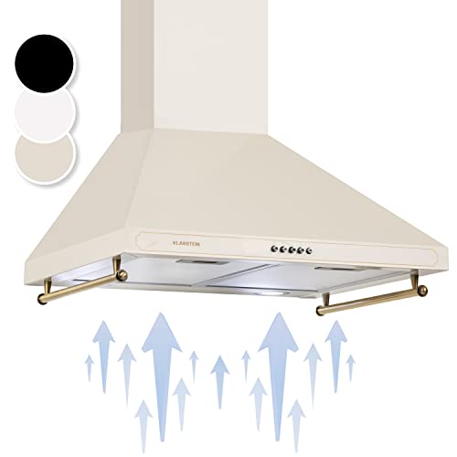 Klarstein Dunstabzugshaube für die Küche, Dunstabzugshaube 60cm, Umluft/Abluft Abzugshaube, Dunstabzugshaube mit Spülmaschinenfestem Filter, Leise Dunstabzugshauben, Dunstabzug mit 645 m³/h Luftstrom Klarstein Dunstabzugshaube für die Küche, Dunstabzugshaube 60cm, Umluft/Abluft Abzugshaube, Dunstabzugshaube mit Spülmaschinenfestem Filter, Leise Dunstabzugshauben, Dunstabzug mit 645 m³/h Luftstrom von Klarstein