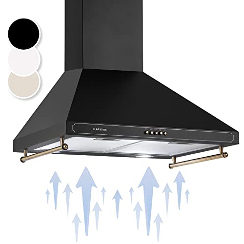 Klarstein Dunstabzugshaube für die Küche, Dunstabzugshaube 60cm, Umluft/Abluft Abzugshaube, Dunstabzugshaube mit Spülmaschinenfestem Filter, Leise Dunstabzugshauben, Dunstabzug mit 645 m³/h Luftstrom Klarstein Dunstabzugshaube für die Küche, Dunstabzugshaube 60cm, Umluft/Abluft Abzugshaube, Dunstabzugshaube mit Spülmaschinenfestem Filter, Leise Dunstabzugshauben, Dunstabzug mit 645 m³/h Luftstrom von Klarstein