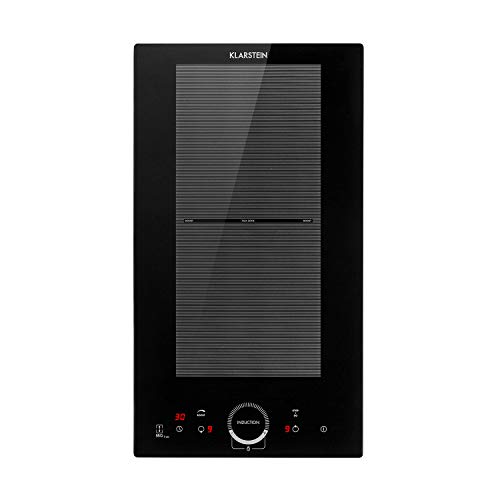 Klarstein Glaskeramik Kochfeld, mit 4 Platten, Einbau-Induktionskochfeld mit Touch-Display, Digitalanzeige und Timer-Funktion, Schnelles Aufheizen, 3500 Watt Klarstein Glaskeramik Kochfeld, mit 4 Platten, Einbau-Induktionskochfeld mit Touch-Display, Digitalanzeige und Timer-Funktion, Schnelles Aufheizen, 3500 Watt von Klarstein