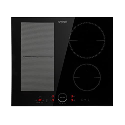 Klarstein Induktionskochfeld, Glaskeramik Kochfeld, mit 4 Platten, Einbau- mit Touch-Display, Digitalanzeige und Timer-Funktion, Schnelles Aufheizen, 7000 Watt Klarstein Induktionskochfeld, Glaskeramik Kochfeld, mit 4 Platten, Einbau- mit Touch-Display, Digitalanzeige und Timer-Funktion, Schnelles Aufheizen, 7000 Watt von Klarstein