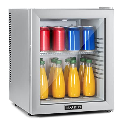 Klarstein Kühlschrank, Mini Kühlschrank mit Glastüre, Mini-Kühlschrank für Getränke, Snacks & Kosmetik, Kühlschrank Klein & Leise, Verstellbare Ablagen, Kleiner Skincare Kühlschrank 12-18°C, 32L Klarstein Kühlschrank, Mini Kühlschrank mit Glastüre, Mini-Kühlschrank für Getränke, Snacks & Kosmetik, Kühlschrank Klein & Leise, Verstellbare Ablagen, Kleiner Skincare Kühlschrank 12-18°C, 32L von Klarstein