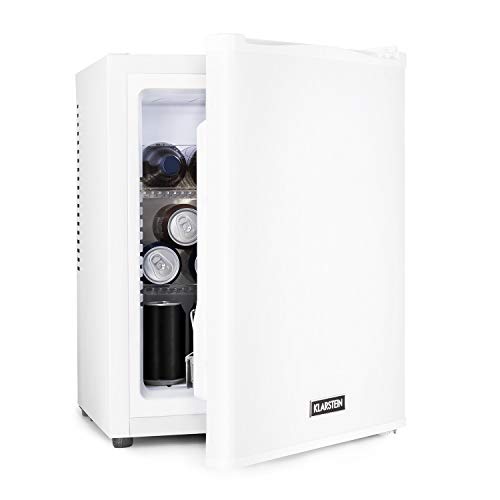 Klarstein Mini Kühlschrank für Zimmer, 33L Mini-Kühlschrank für Getränke & Kosmetik, Kleine Minibar, Kühlschrank Klein & Leise, Verstellbare Ablage, Kleiner Skincare Kühlschrank 5-15°C von Klarstein