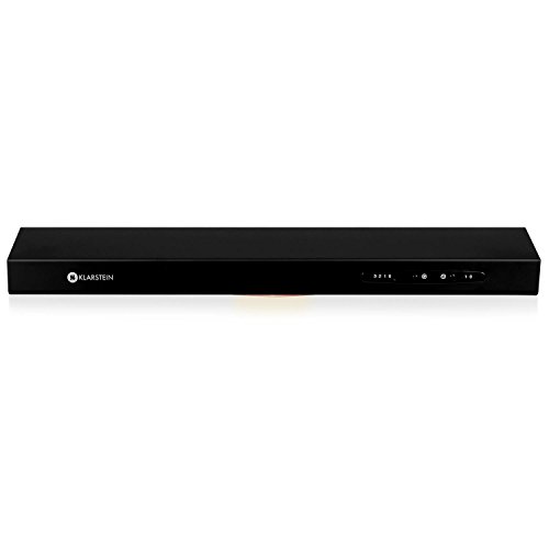 Klarstein UW60BL Wandmontage Dunstabzugshaube, Unterbauhaube, Abzugshaube, Wandhaube, Energieeffizienzklasse C, 60 cm, Abluft- / Umluftbetrieb, bis zu 210 m³/h max. Abluftleistung, Edelstahl, schwarz Klarstein UW60BL Wandmontage Dunstabzugshaube, Unterbauhaube, Abzugshaube, Wandhaube, Energieeffizienzklasse C, 60 cm, Abluft- / Umluftbetrieb, bis zu 210 m³/h max. Abluftleistung, Edelstahl, schwarz von Klarstein