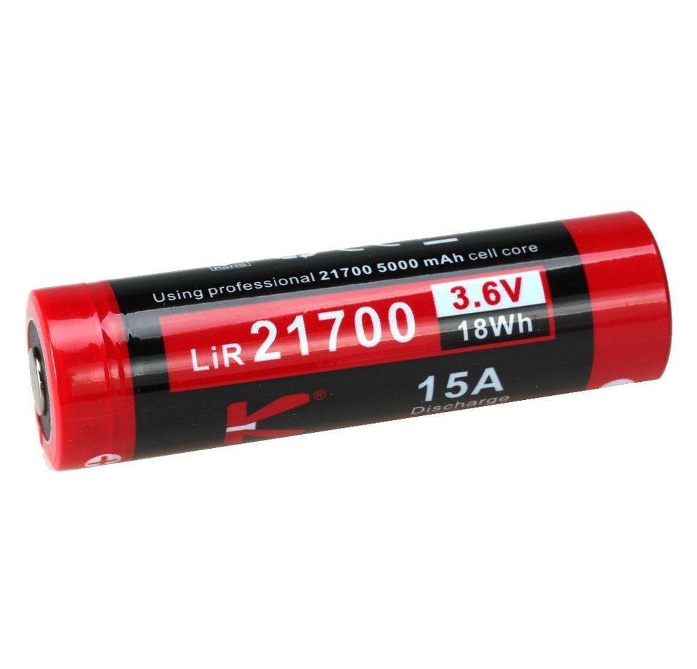 Klarus 21GT-50 21700 Li-Ion Akku 3,6V 5000mAh Akku Klarus 21GT-50 21700 Li-Ion Akku 3,6V 5000mAh Akku von Klarus