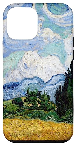Hülle für iPhone 12 mini Van Gogh Weizenfeld mit Zypressen Moderne Kunst Malerei von Klassiker von Arthistory