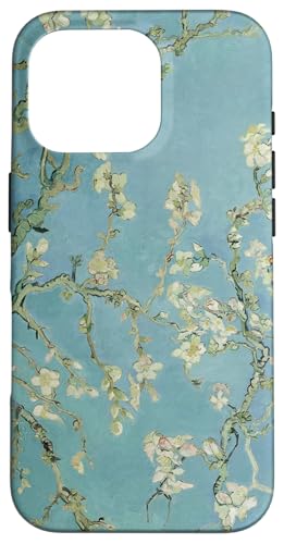 Klassiker von Arthistory iPhone 16 Pro Hülle Van Gogh Mandelblüte Moderne Kunst Ölgemälde Polycarbonat TPU Schutzhülle von Klassiker von Arthistory
