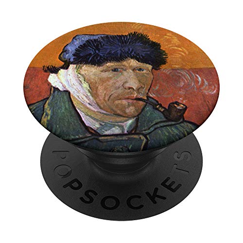 Van Gogh Selbstporträt Bandagiert Ohr Moderne Kunst Malerei - PopSockets Ausziehbarer Sockel und Griff für Smartphones und Tablets Van Gogh Selbstporträt Bandagiert Ohr Moderne Kunst Malerei - PopSockets Ausziehbarer Sockel und Griff für Smartphones und Tablets von Klassiker von Arthistory