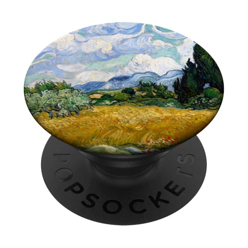 Van Gogh Weizenfeld mit Zypressen Moderne Kunst Malerei PopSockets PopGrip: Ausziehbarer Sockel und Griff für Handys/Tablets mit Tauschbarem Top PopSockets Klebender PopGrip Van Gogh Weizenfeld mit Zypressen Moderne Kunst Malerei PopSockets PopGrip: Ausziehbarer Sockel und Griff für Handys/Tablets mit Tauschbarem Top PopSockets Klebender PopGrip von Klassiker von Arthistory