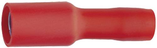 Klauke 920 Rundsteckhülse 0.50mm² 1mm² Stift-Ø: 4mm Vollisoliert Rot von Klauke