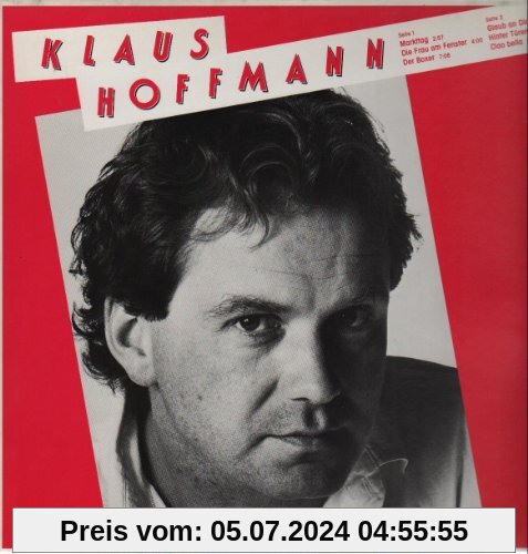Konzert '84 [Vinyl LP] von Klaus Hoffmann