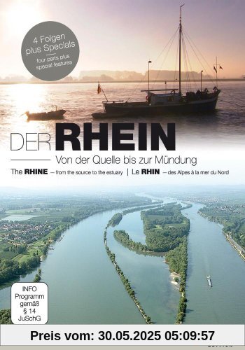 Der Rhein - Von der Quelle bis zur Mündung [2 DVDs] von Klaus Kafiz