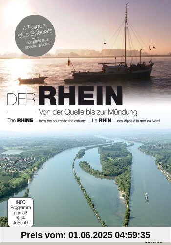Der Rhein - Von der Quelle bis zur Mündung [2 DVDs] von Klaus Kafiz