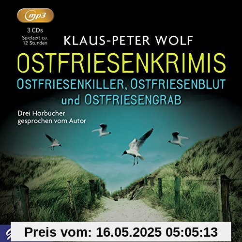 Ostfriesenkrimis Teil 1-3. von Klaus-Peter Wolf