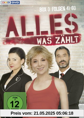 Alles was zählt - Box 3, Folgen 41-60 [3 DVDs] von Klaus Witting