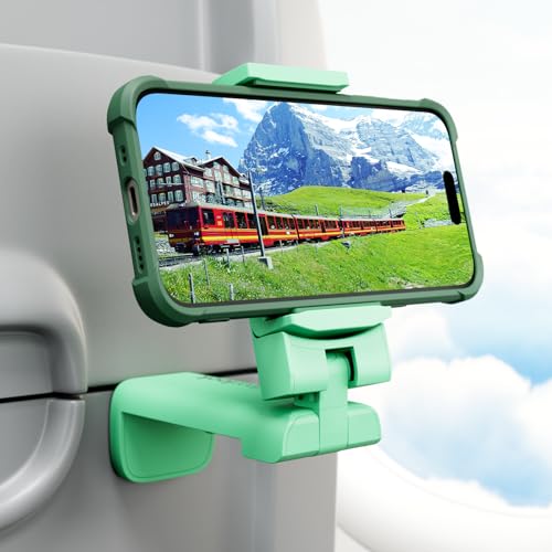 Klearlook Handyhalterung Flugzeug, Handyhalter Flugzeug Reise Gadgets, 360° Verstellbare Handy Halterung Flugzeug Gadgets, Urlaub Travel Essentials Handy Ständer für iPhone,Reisen,Flugzeug,Büro-Grün Klearlook Handyhalterung Flugzeug, Handyhalter Flugzeug Reise Gadgets, 360° Verstellbare Handy Halterung Flugzeug Gadgets, Urlaub Travel Essentials Handy Ständer für iPhone,Reisen,Flugzeug,Büro-Grün von Klearlook Maximized Clarity!