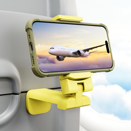 Faltbarer Handyhalterung Flugzeug-Klealook 4 in 1 verstellbarer Handy Ständer für Reisen,360°Drehbar drehbare Schreibtisch-Klammer,tragbarer Handyhalter mit iPhone,Android,Flugzeug,Küche,Büro-Geld Faltbarer Handyhalterung Flugzeug-Klealook 4 in 1 verstellbarer Handy Ständer für Reisen,360°Drehbar drehbare Schreibtisch-Klammer,tragbarer Handyhalter mit iPhone,Android,Flugzeug,Küche,Büro-Geld von Klearlook Maximized Clarity!
