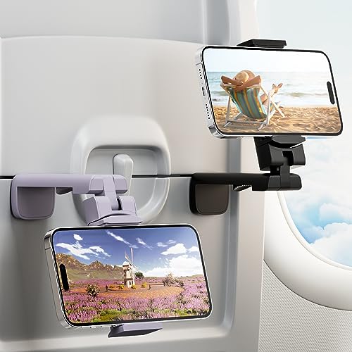 Klearlook 2PCS Handyhalterung Flugzeug, Handyhalter Flugzeug Reise Gadgets, 360° Verstellbare Handy Halterung Flugzeug Gadgets, Urlaub Travel Essentials Handy Ständer für iPhone,Reisen,Flugzeug,Büro Klearlook 2PCS Handyhalterung Flugzeug, Handyhalter Flugzeug Reise Gadgets, 360° Verstellbare Handy Halterung Flugzeug Gadgets, Urlaub Travel Essentials Handy Ständer für iPhone,Reisen,Flugzeug,Büro von Klearlook Maximized Clarity!