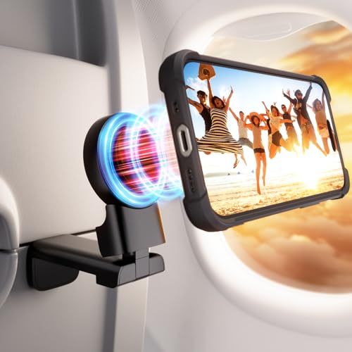 Flugzeug Handyhalterung für MagSafe–Klealook 4-in-1 Verstellbarer Handy ständer für Reisen, 360° Drehbare Schreibtisch Handyhalter Flugzeug mit iPhone,Android,Flugzeug,Küche,Büro-Magnetisch Schwarz Flugzeug Handyhalterung für MagSafe–Klealook 4-in-1 Verstellbarer Handy ständer für Reisen, 360° Drehbare Schreibtisch Handyhalter Flugzeug mit iPhone,Android,Flugzeug,Küche,Büro-Magnetisch Schwarz von Klearlook Maximized Clarity!